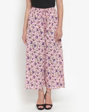 floral print palazzos