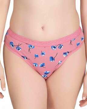 floral print panties