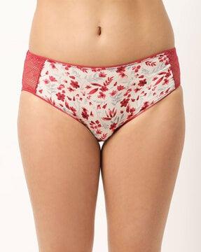 floral print panties