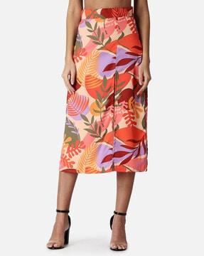 floral print pencil skirt