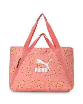 floral print shopper bag