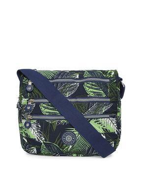 floral print shoulder bag