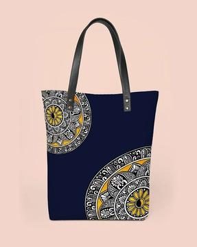 floral print shoulder handbag
