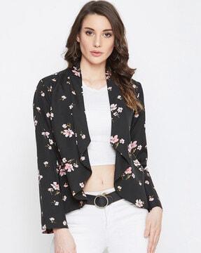 floral print shrug