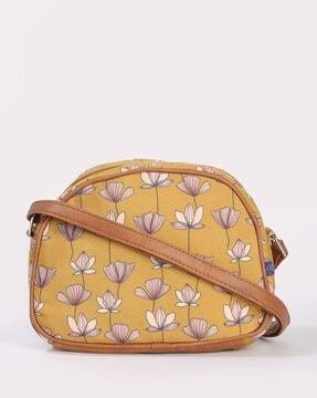 floral print sling bag