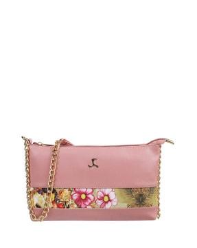 floral print sling bag