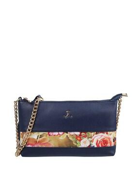 floral print sling bag