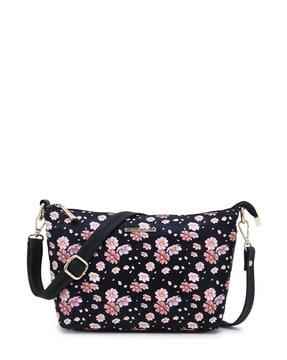 floral print sling bag