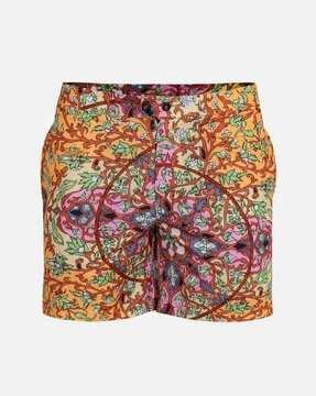 floral print swim shorts