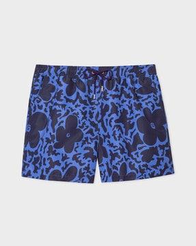 floral print swimming shorts