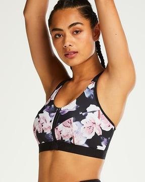 floral print the pro level 3 sports bra