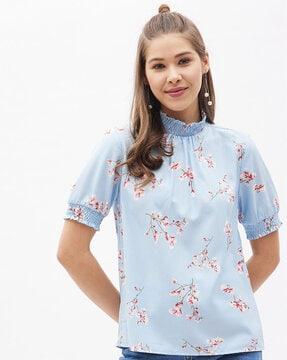 floral print top