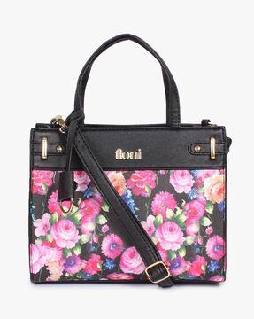 floral print tote bag