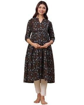 floral printed anarkali kurta