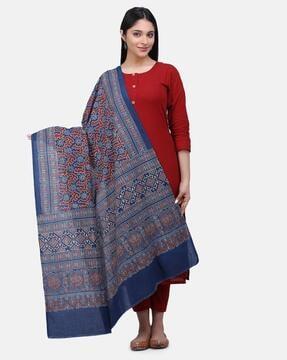 floral printed dupatta