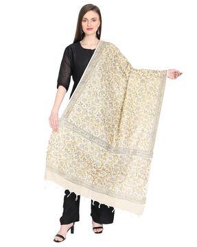 floral printed dupatta