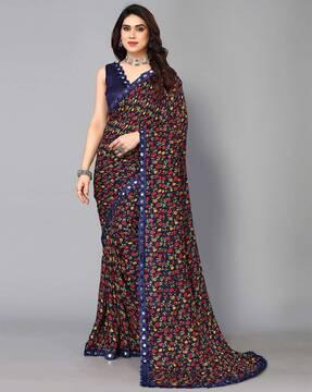 floral printed georgette