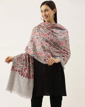 floral printed stole