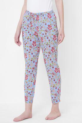 floral printed women's lounge pants - multi