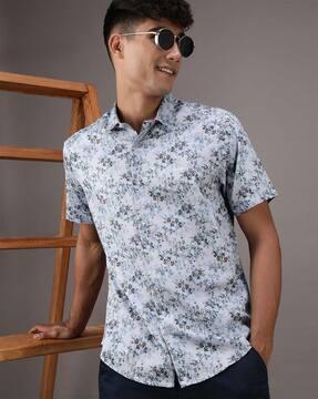 floral regular fit shirt