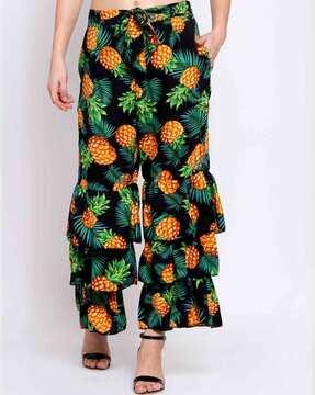 floral relaxed fit palazzos