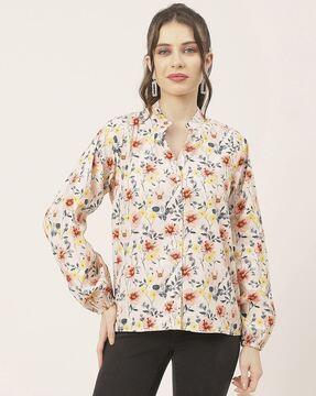 floral shirt