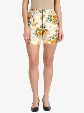 floral shorts