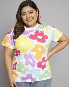 floral t-shirt