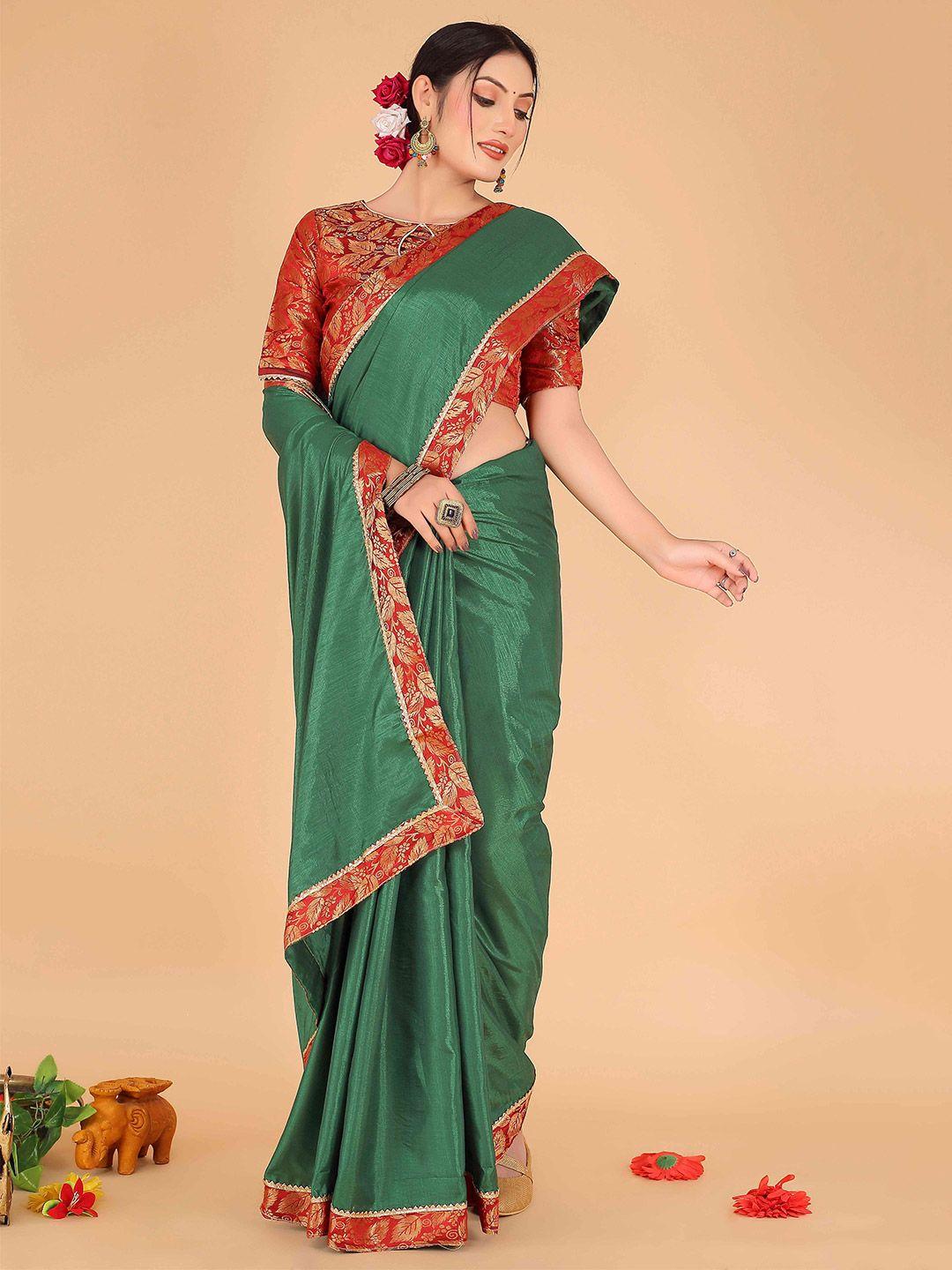 florence zari art silk saree