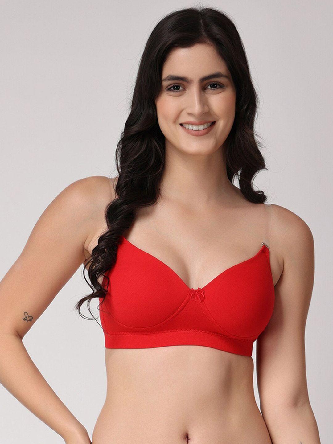 floret full coverage lightly padded all day comfort seamless t-shirt bra