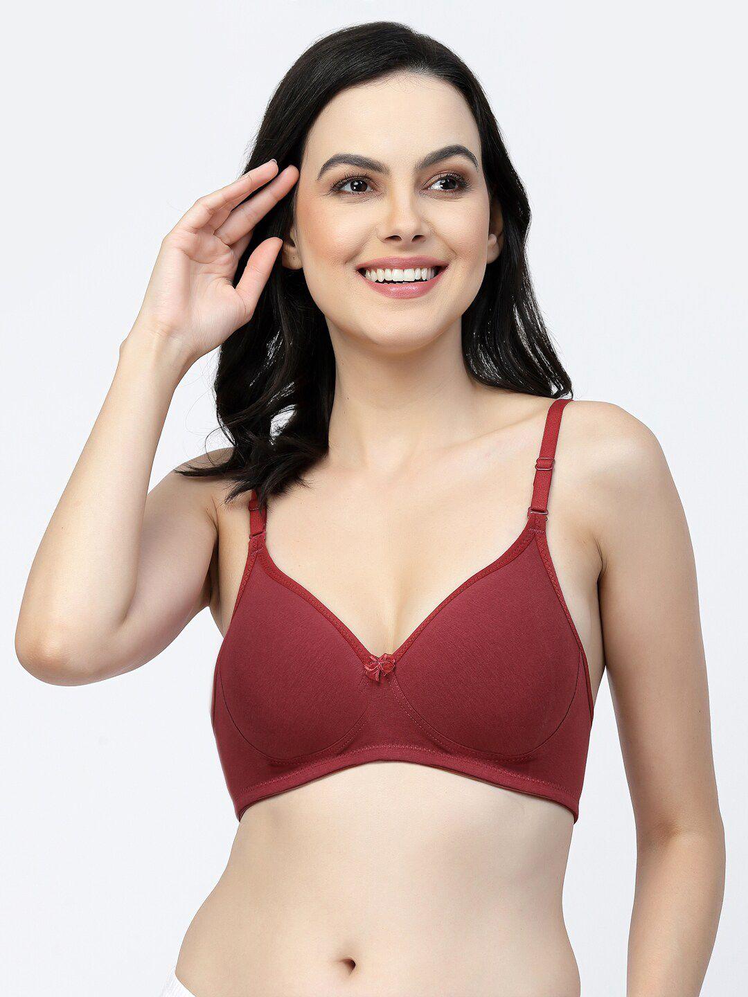 floret full coverage lightly padded non-wired super support t-shirt bra