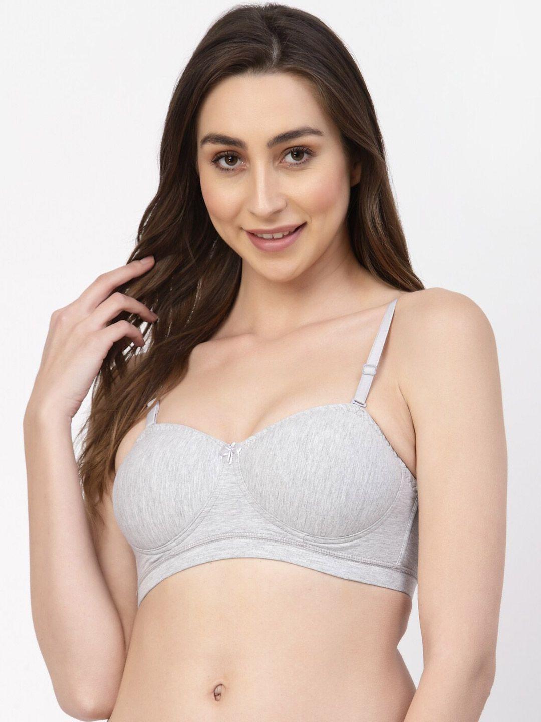 floret medium coverage all day comfort seamless heavily padded balconette bra