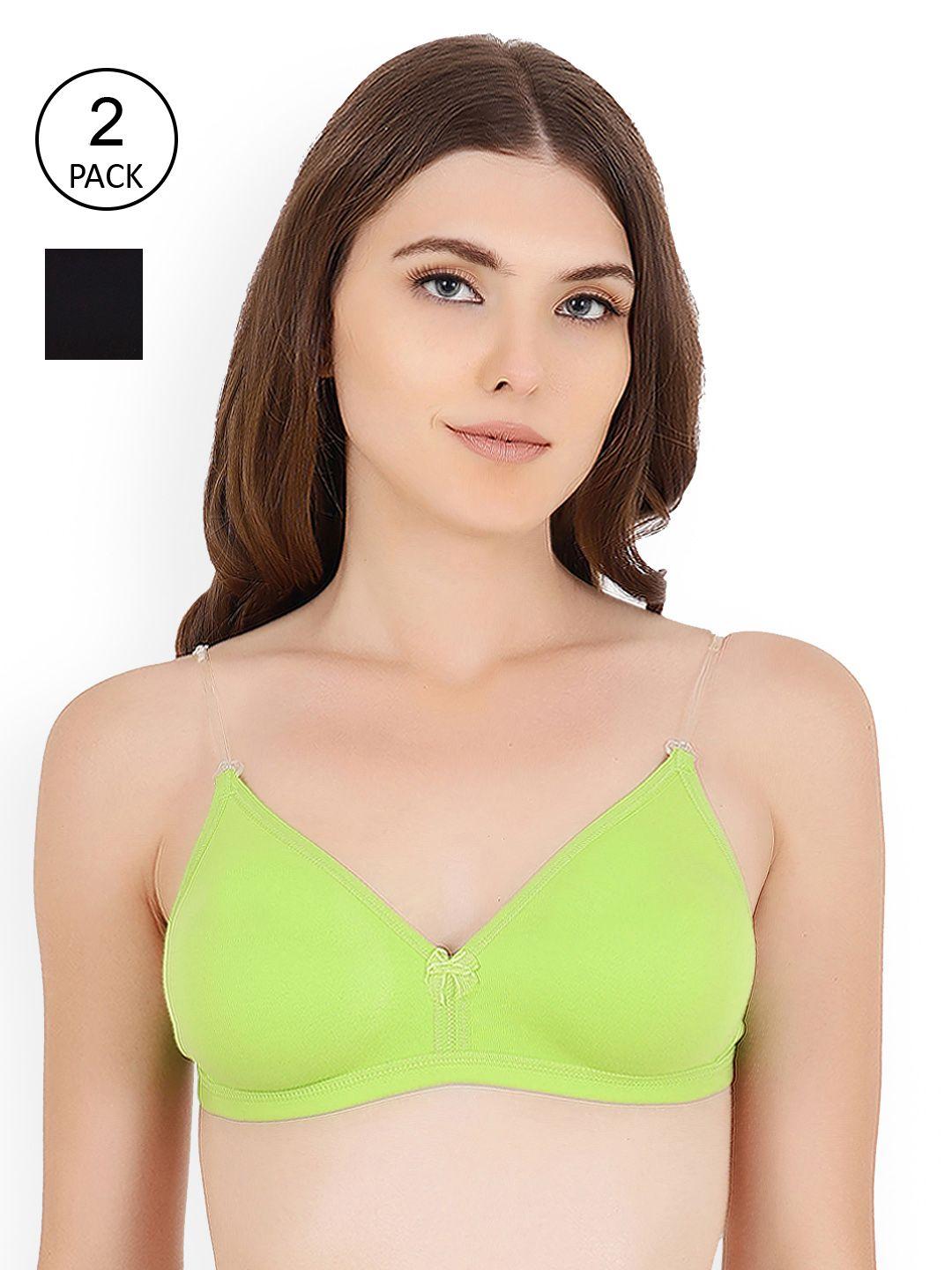 floret pack of 2 t-shirt bras t 3005