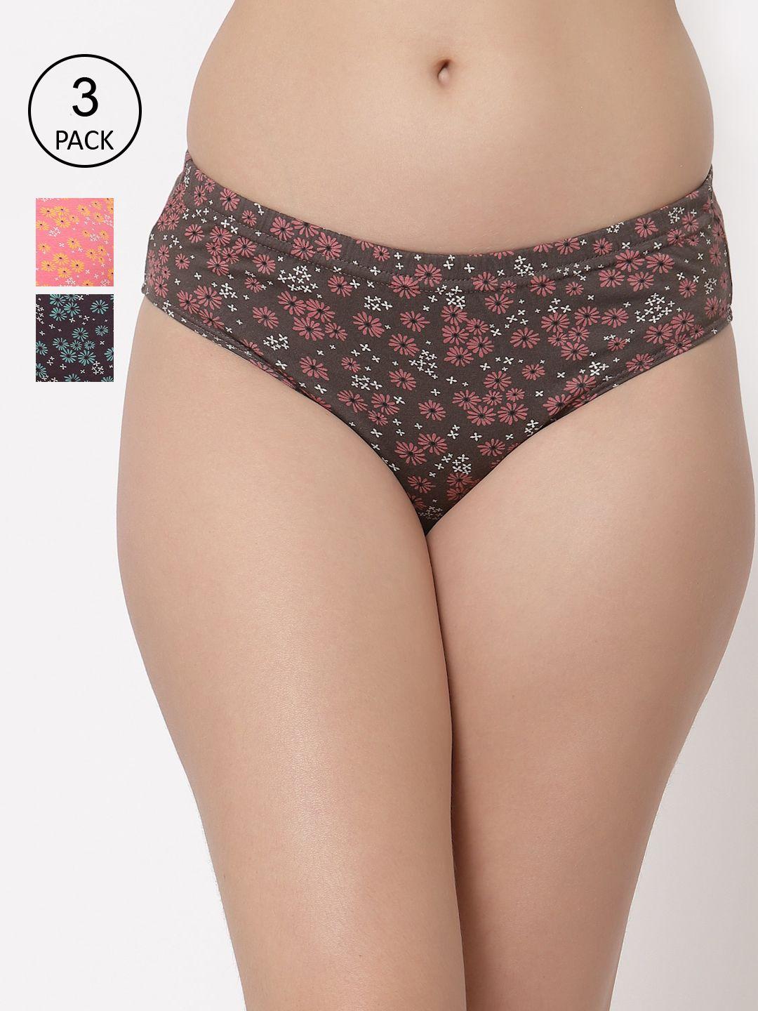 floret women pack of 2 assorted basic briefs