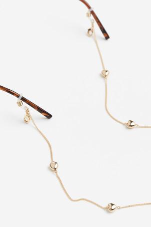 flower-detail glasses chain