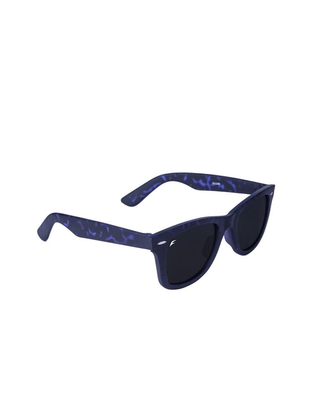 floyd unisex grey lens & blue wayfarer sunglasses with uv protected lens