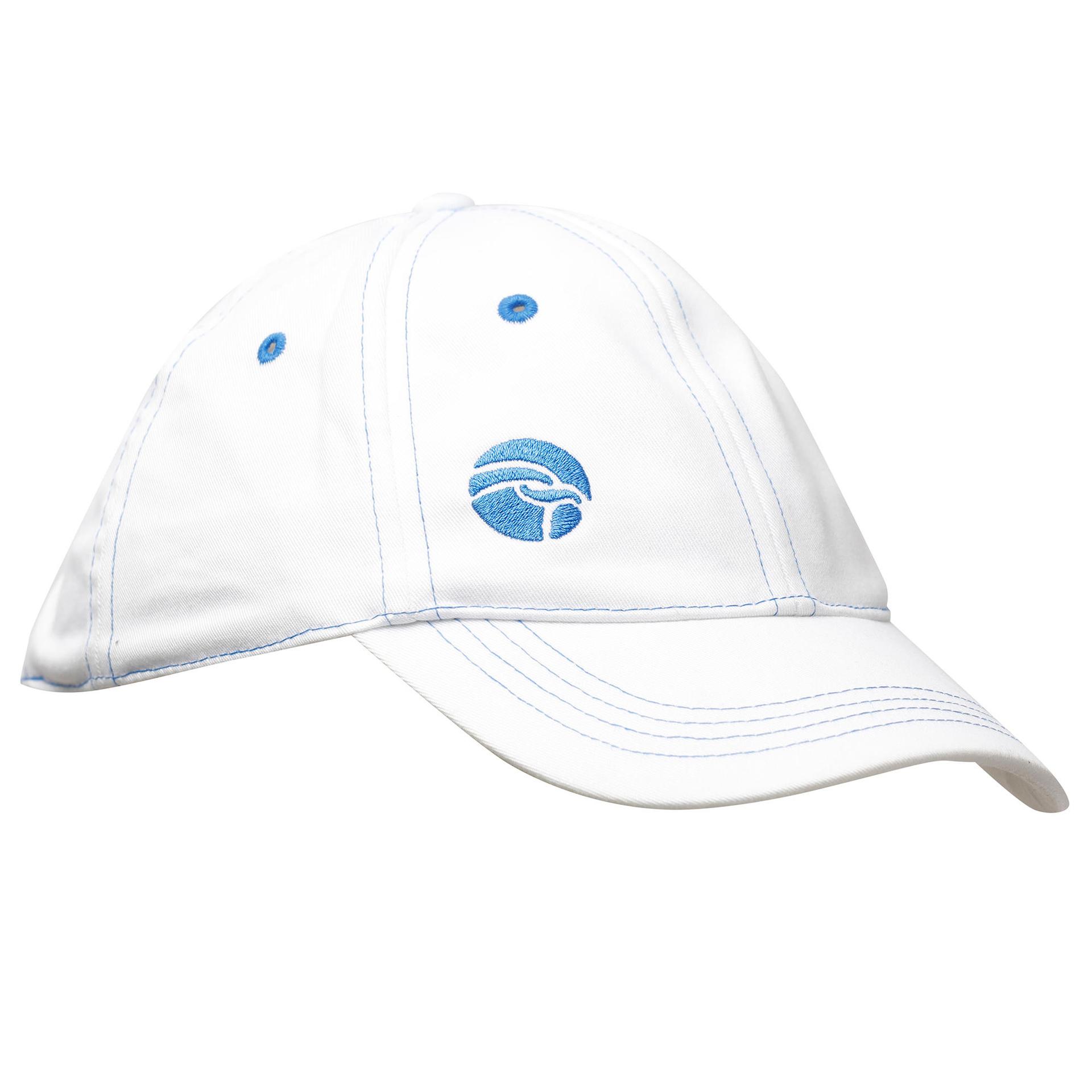 flx cricket sun protection cap, white - kids/youth/adult