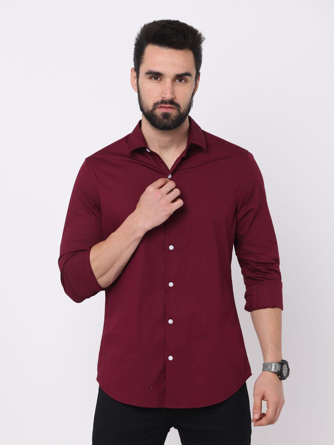 fly 69 premium slim fit pure cotton casual shirt