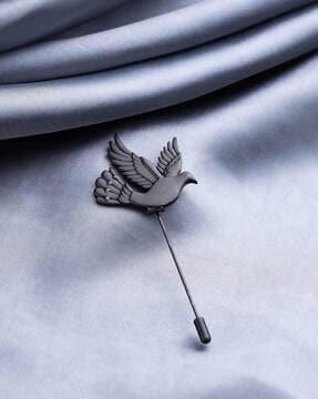 flying bird lapel pin