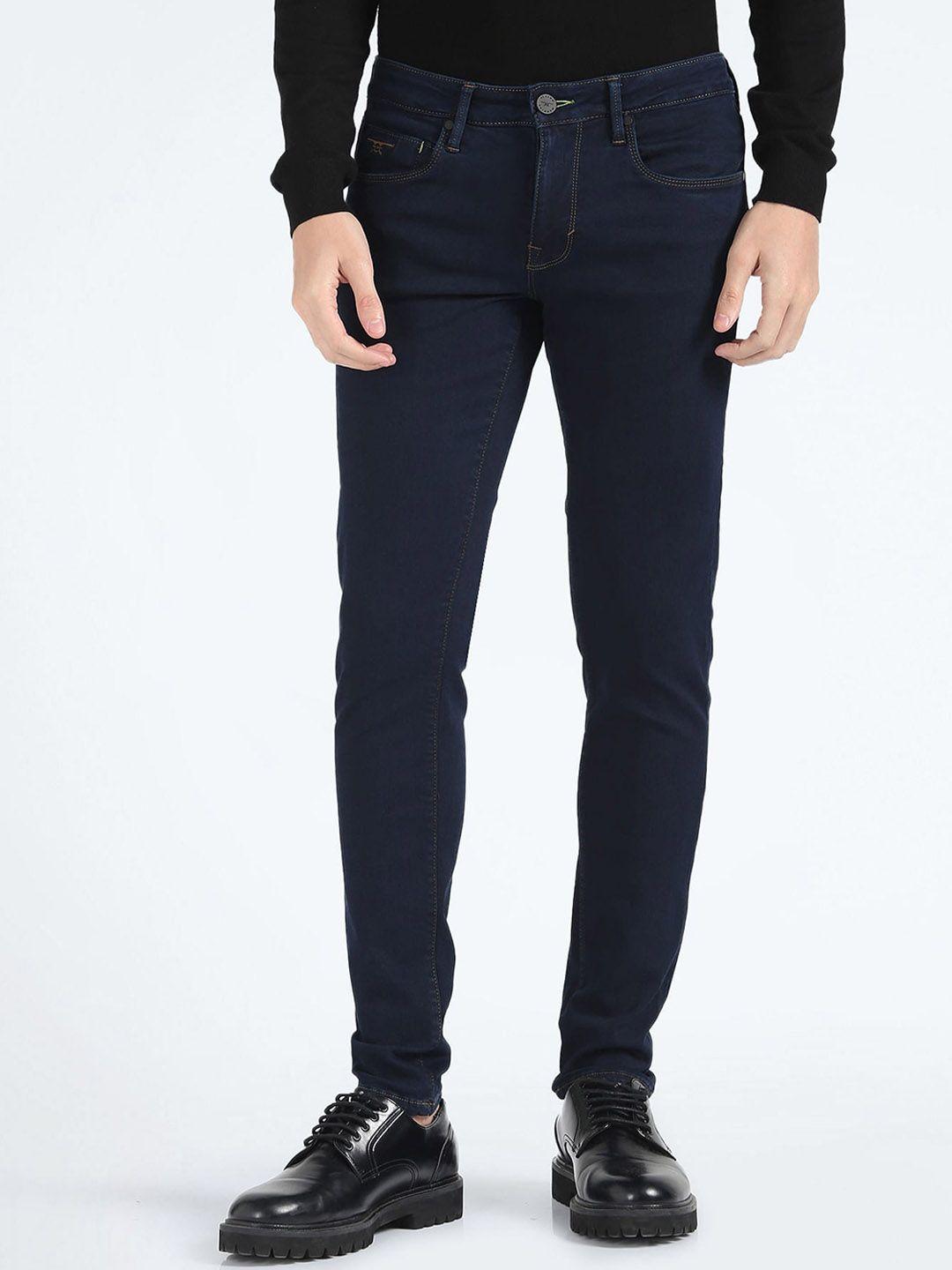 flying machine men skinny fit low-rise stretchable jeans