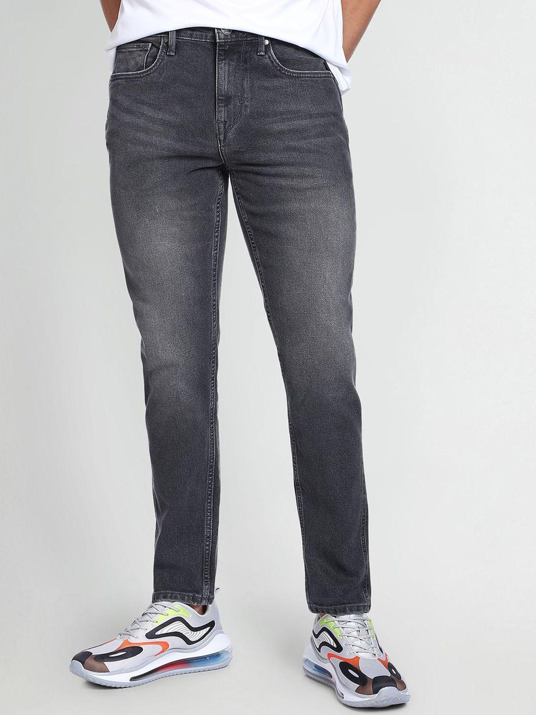 flying machine slim tapered fit whiskered 90s vintage jeans