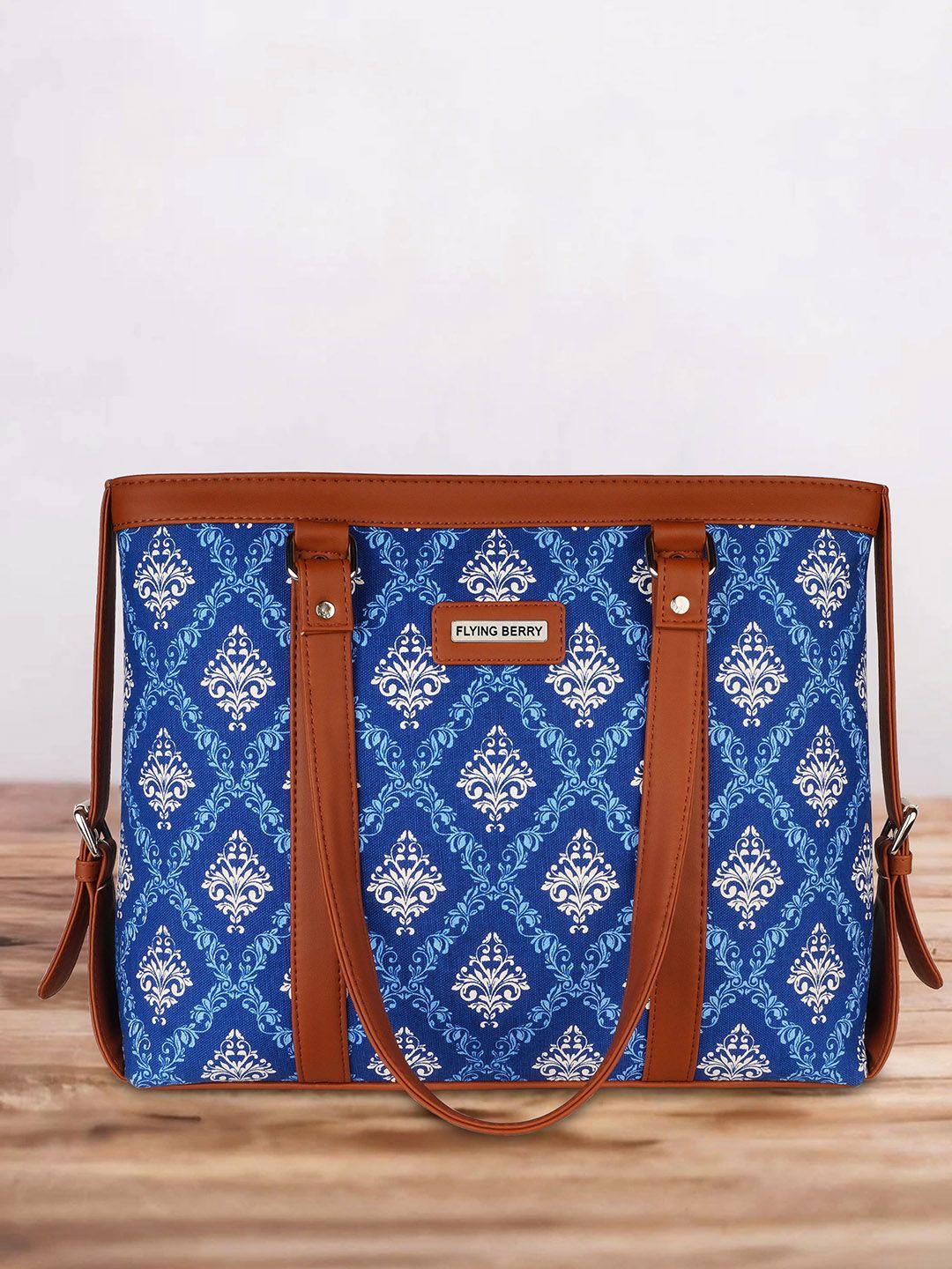flying berry ethnic motifs printed structured shoulder bag