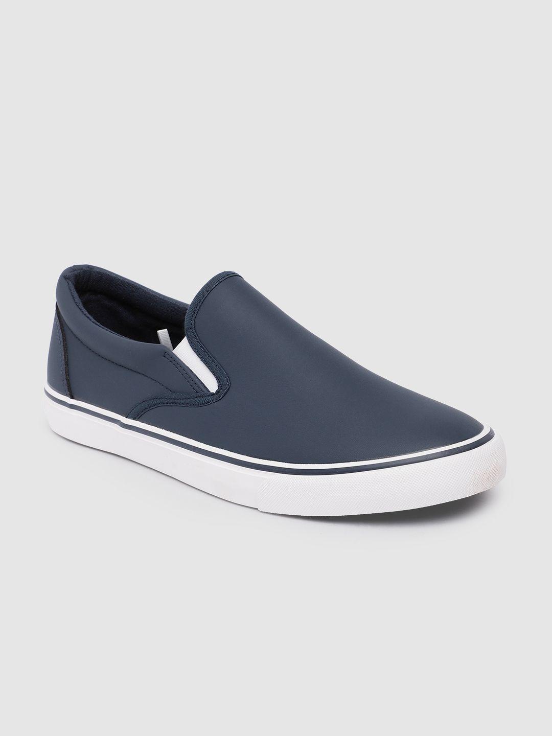 flying machine men solid slip-on sneakers