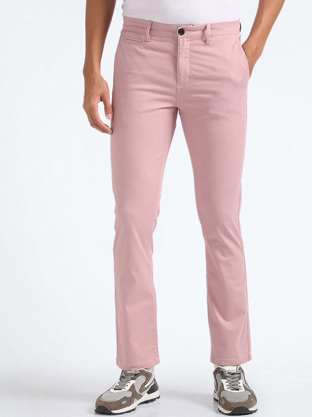 flying machine men tapered fit chinos trousers