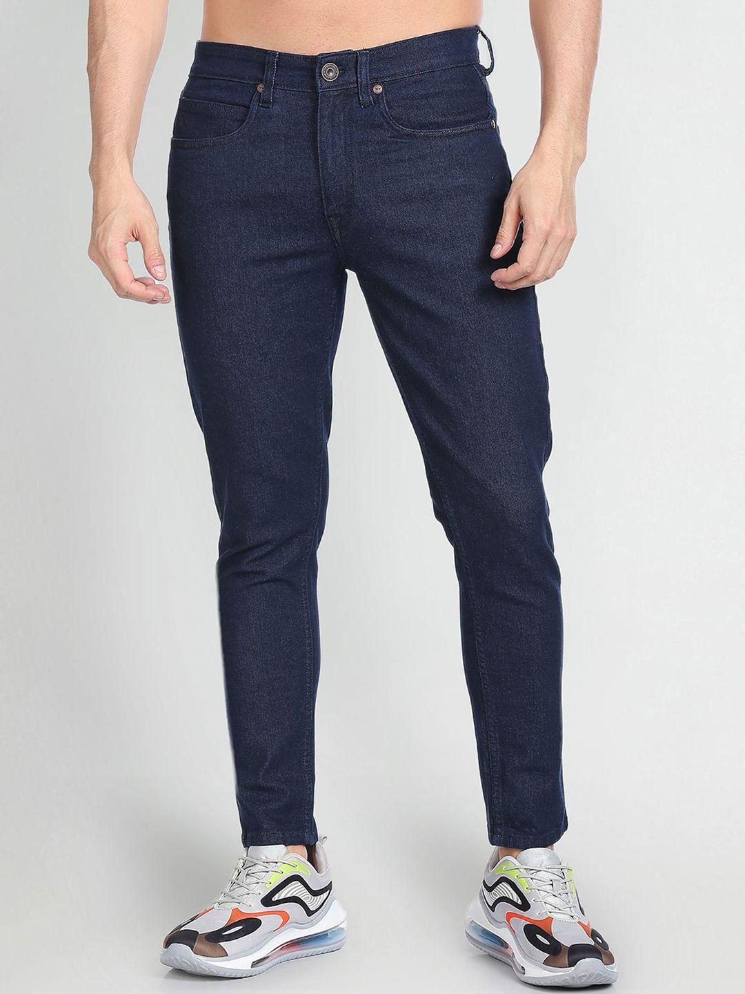 flying machine men tapered fit low-rise jeans