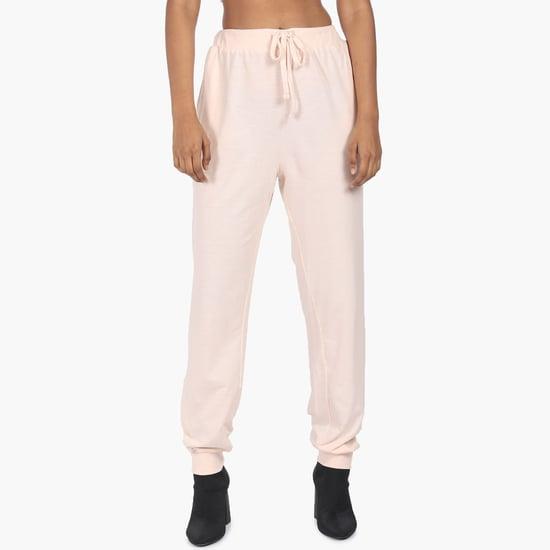 flying machine women solid joggers