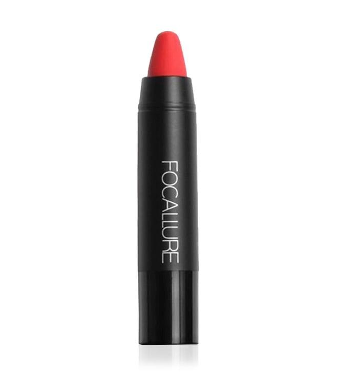 focallure matte lips crayon lipstick 5 smoky carmine - 6 gm
