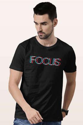 focus-3d-round-neck-mens-t-shirt---black