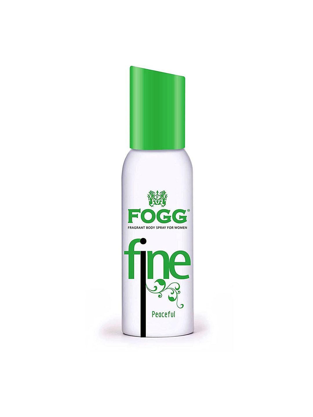 fogg fine peaceful body spray - 120 ml