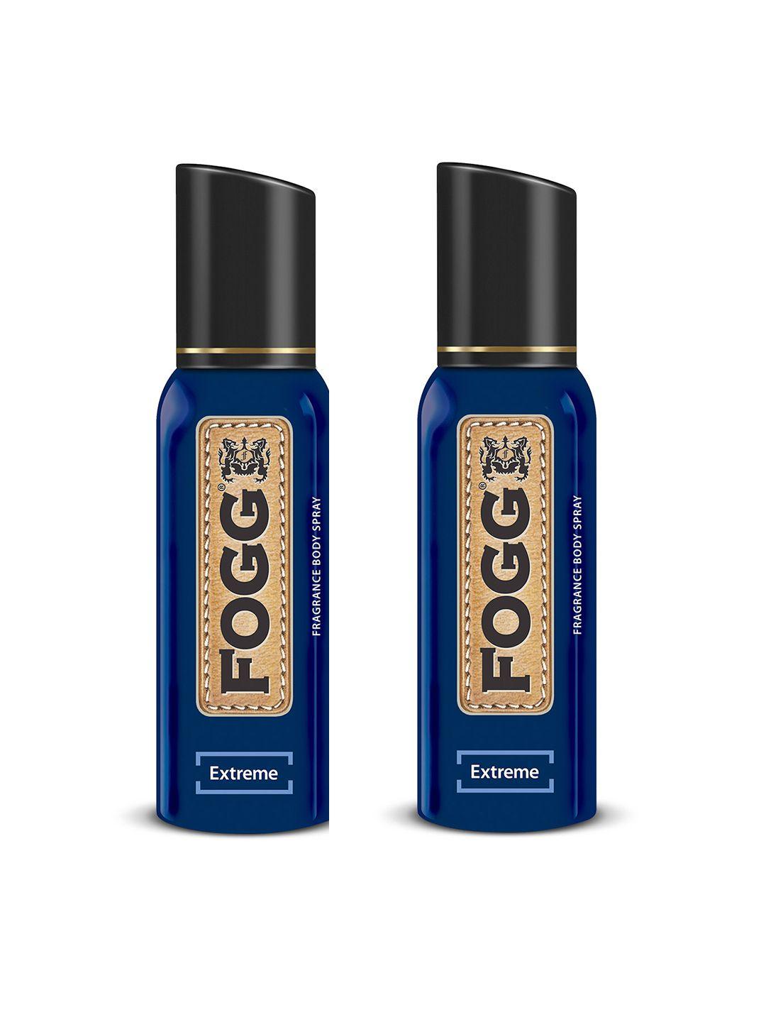 fogg set of 2 extreme long lasting fragrance body spray - 150 ml each